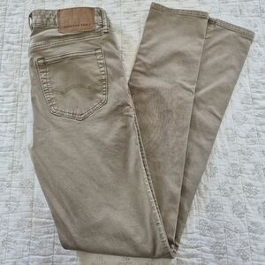 American Eagle Outfitters Young Men's Skinny Tan Jeans